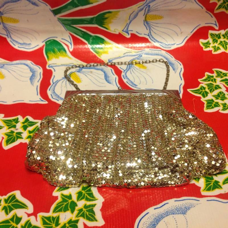Vintage Elegante Whiting & Davis Silber Mesh Handtasche - Usa von ApronForest