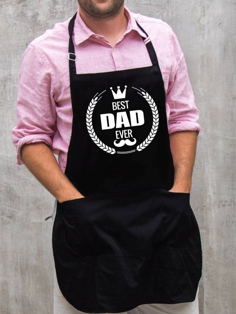 Best Dad Ever Schürze/Bbq Geschenk Für Papa Oder Opa 100% Baumwolle Große 1 Größe Passt Alle Mit Verstellbarem Hals Best Dad Ever Schürze/Bbq Geschenk Für Papa Oder Opa 100% Baumwolle Große 1 Größe Passt Alle Mit Verstellbarem Hals von ApronMen