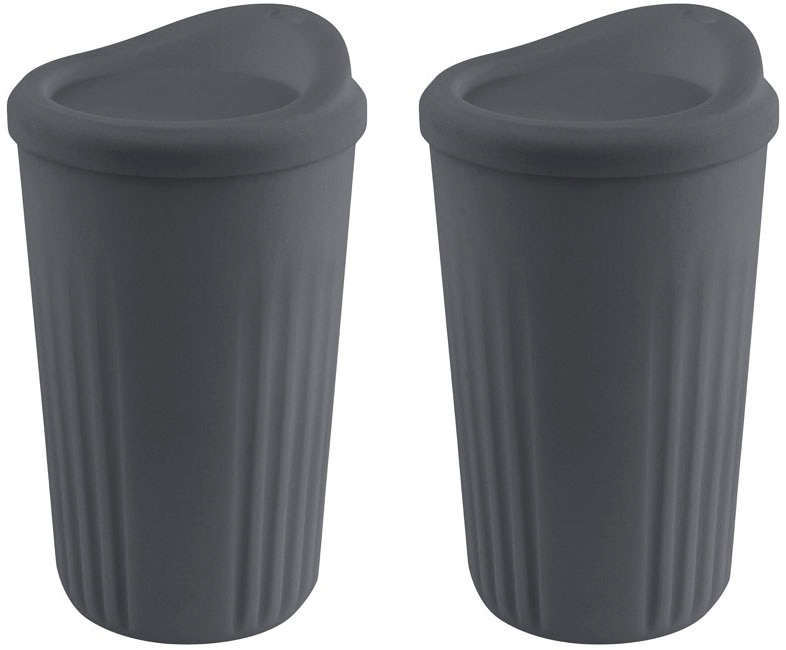 APS Becher "TO GO" Ø 8,5 cm, Inhalt 400 ml, 2-teilig von Aps