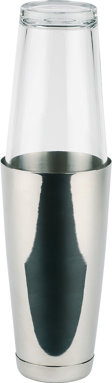 APS Cocktail Shaker "Boston", (2 tlg., Becher & Glas) von Aps