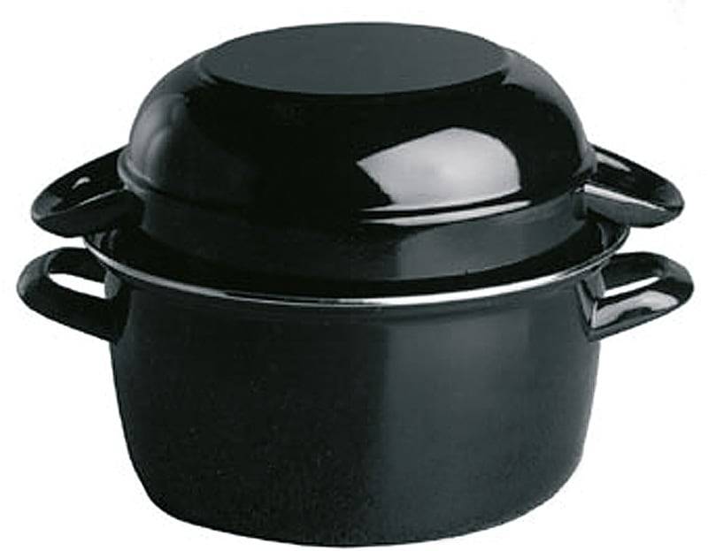 APS Kochtopf "APS Muscheltopf" Emaille Topf und Deckel mit Funktion von Aps