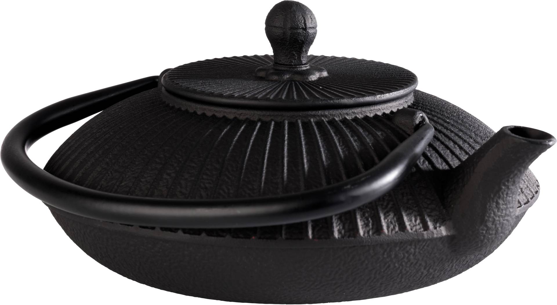 APS Teekanne "Asia" 0,8 l inkl. Teesieb, Gusseisen, innen emailliert von Aps