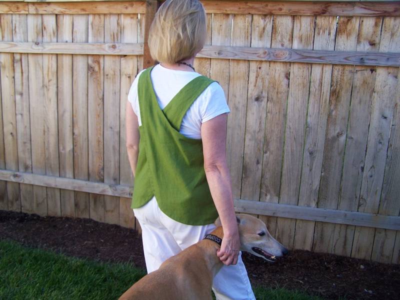 Leinen Schürze Smock Top, Shorty Cover Up Airy Shift Leinen Schürze Smock Top, Shorty Cover Up Airy Shift von AptosBeach