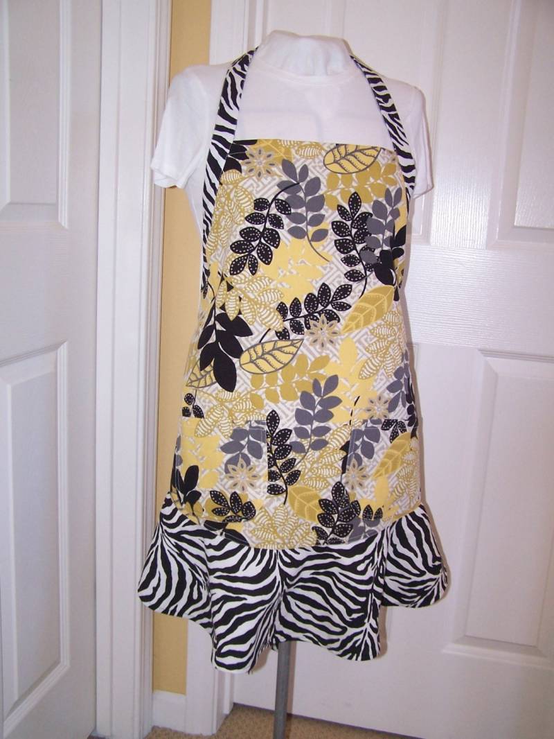 Zebra-Schürze, Frauen Voller Schürze, Stylist Köche Cook Vertuschen Zebra-Schürze, Frauen Voller Schürze, Stylist Köche Cook Vertuschen von AptosBeach