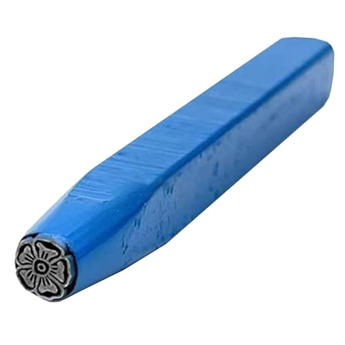 ApuaVireo&Co Metall-Design-Stempel, galvanisierter Kohlenstoffstahl, Metallstempel for die Schmuckherstellung, DIY-Stahl, 3 Zoll(Figure4) von ApuaVireo&Co