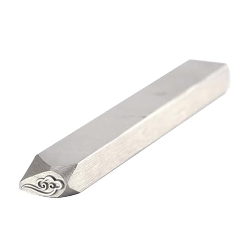 ApuaVireo&Co Metalldesign-Stempel, galvanisierter Kohlenstoffstahl, Metallstempel aus Stahl, Schmuckstanzen, DIY-Stempelzubehör, Werkzeugset(Figure22) von ApuaVireo&Co