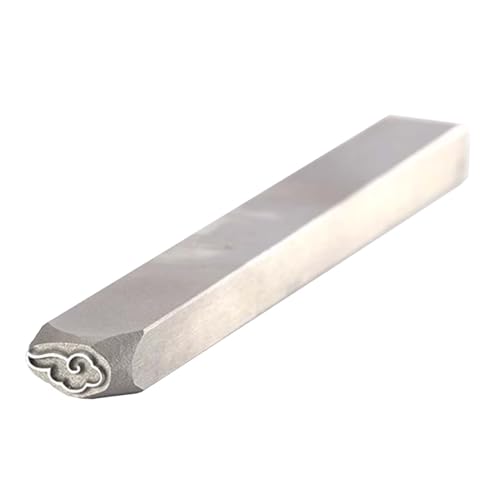 ApuaVireo&Co Metalldesign-Stempel, galvanisierter Kohlenstoffstahl, Metallstempel aus Stahl, Schmuckstanzen, DIY-Stempelzubehör, Werkzeugset(Figure38) von ApuaVireo&Co