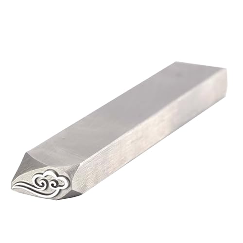 ApuaVireo&Co Metalldesign-Stempel, galvanisierter Kohlenstoffstahl, Metallstempel aus Stahl, Schmuckstanzen, DIY-Stempelzubehör, Werkzeugset(Figure8) von ApuaVireo&Co