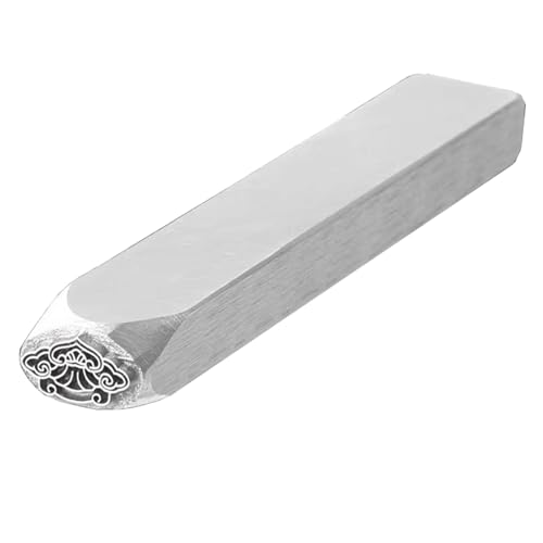 ApuaVireo&Co Metalldesign-Stempel, galvanisierter Kohlenstoffstahl, Metallstempel aus Stahl, Schmuckstempel-Set, DIY-Kunststanzer for Leder und Holz(Figure11) von ApuaVireo&Co