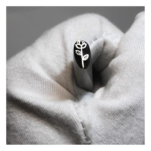 ApuaVireo&Co Metalldesign-Stempel, galvanisierter Kohlenstoffstahl, Stahlstempel-Werkzeugset mit mehreren Mustern for Metall, Kunststoff, Holz, Leder, Ton(Figure1) von ApuaVireo&Co