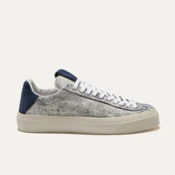Aqua Alta Craquel Navy Sneakers Für Herren von Aqua Alta Venice