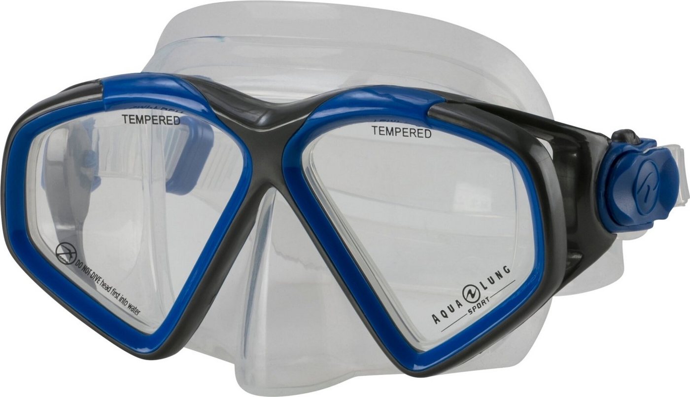 Aqua Lung Sport Tauchermaske HAWKEYE Tauchmaske blau/dunkelgrau von Aqua Lung Sport