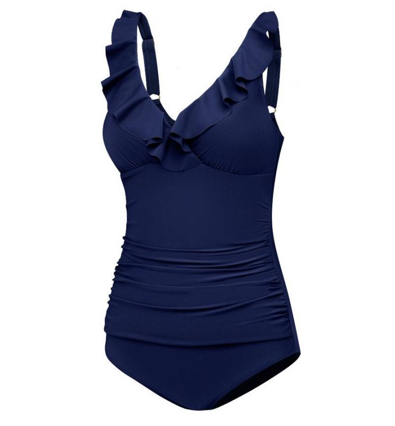 Aqua Speed Badeanzug Figur schmeichelnder Lydia Badeanzug mit kl. Handtuch (elegante Farben und jugendliches Design) von Aqua Speed