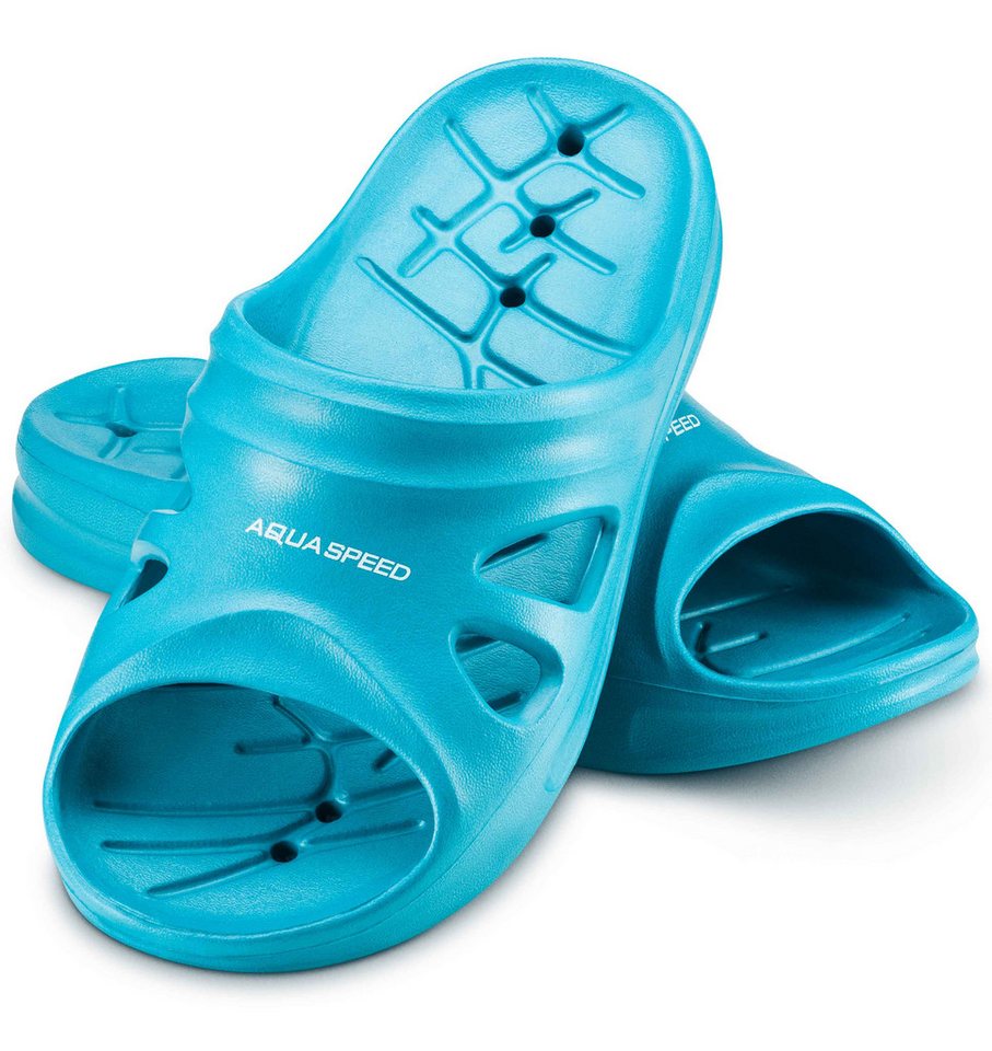 Aqua Speed Badelatschen FLORIDA + Mikrofaserhandtuch Damen Herren Kinder Badepantolette Aqua Speed Badelatschen FLORIDA + Mikrofaserhandtuch Damen Herren Kinder Badepantolette von Aqua Speed