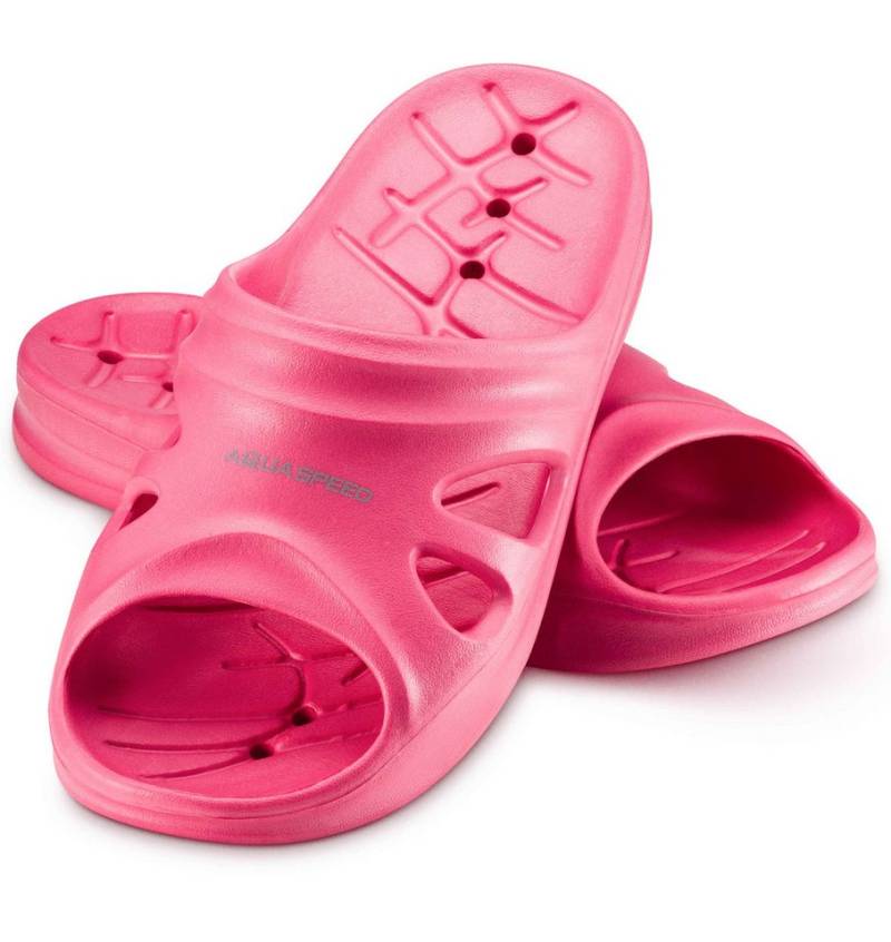 Aqua Speed Badelatschen FLORIDA + Mikrofaserhandtuch Damen Herren Kinder Badepantolette Aqua Speed Badelatschen FLORIDA + Mikrofaserhandtuch Damen Herren Kinder Badepantolette von Aqua Speed