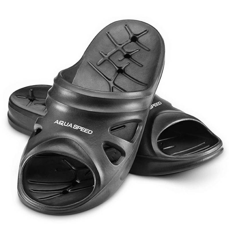 Aqua Speed Badelatschen FLORIDA + Mikrofaserhandtuch Damen Herren Kinder Badepantolette Aqua Speed Badelatschen FLORIDA + Mikrofaserhandtuch Damen Herren Kinder Badepantolette von Aqua Speed