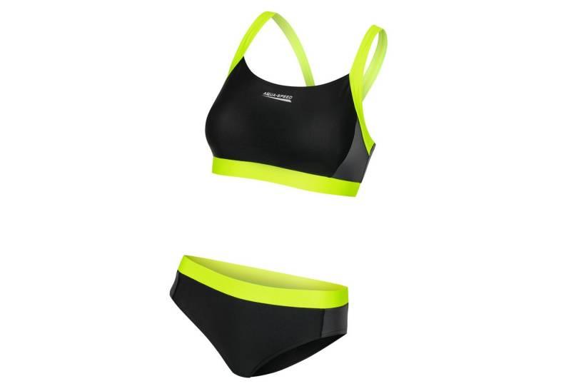 Aqua Speed Bustier-Bikini NAOMI Damen Bikini Zweiteiler schnelltrocknend + blickdicht von Aqua Speed