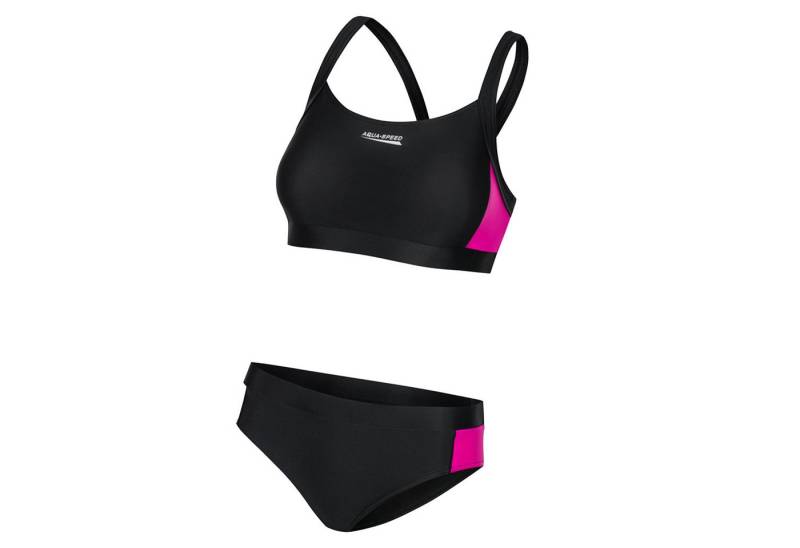 Aqua Speed Bustier-Bikini NAOMI Damen Bikini Zweiteiler schnelltrocknend + blickdicht von Aqua Speed