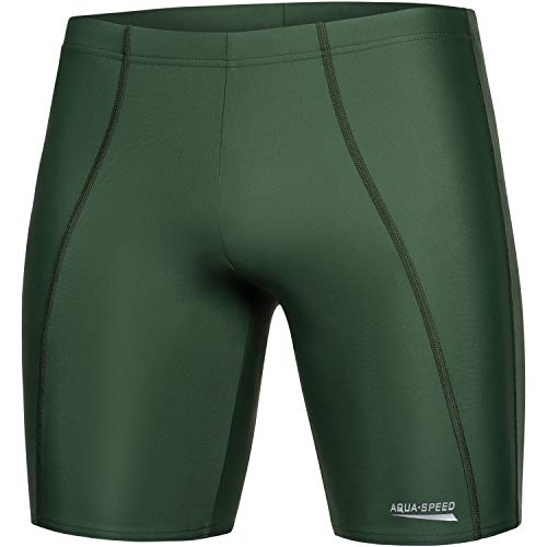 Aqua Speed Enge Badehosen Jungen Herren + gratis eBook | Moderne Schwimmhose | Schwimmbekleidung Jammer | UV Badepants | Long, Gr. M, 03. Pretender von Aqua Speed