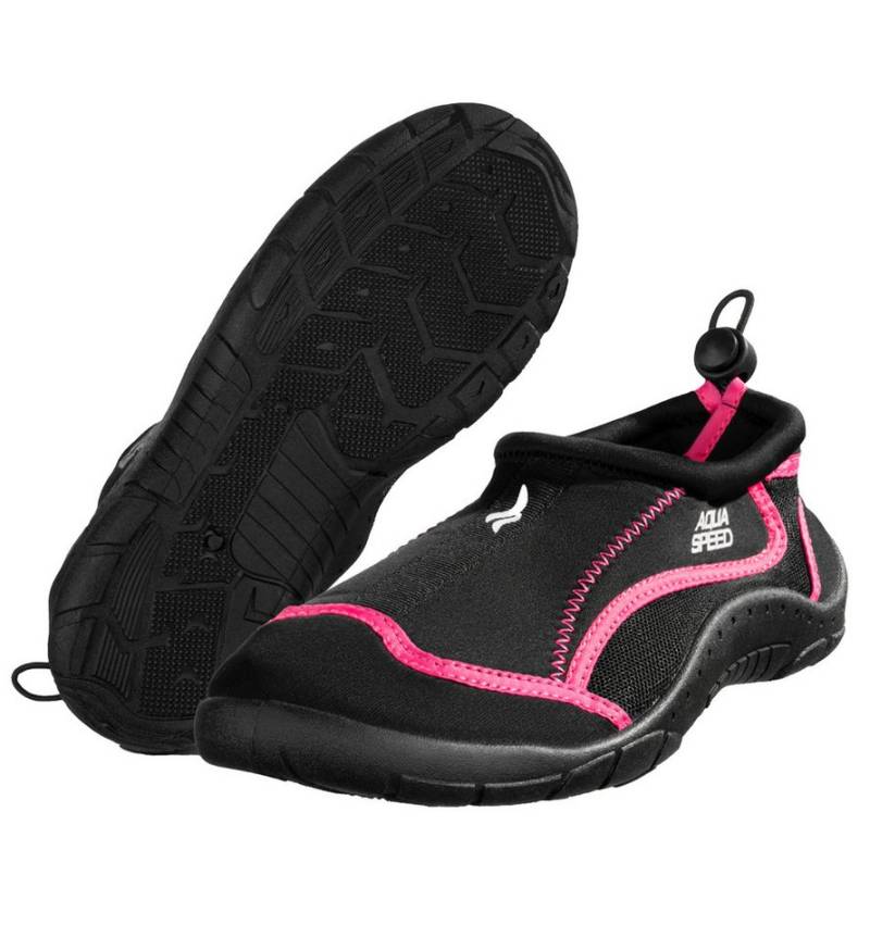 Aqua Speed Kinder Badeschuhe Gr. 36 – Schnell trocknend & komfortabel Wasserschuh (Kinder Aqua-Schuh-Set – Leicht, trittsicher & pflegeleicht) Schnelltrocknend & weich – Kinder-Badeschuh-Set für die Ferien von Aqua Speed