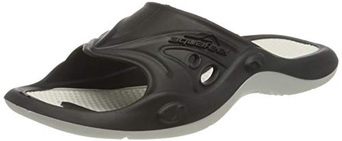 AquaFeeL Damen Pool Shoe Wassersportschuh, Schwarz Weiß 38 39 EU von Aquafeel