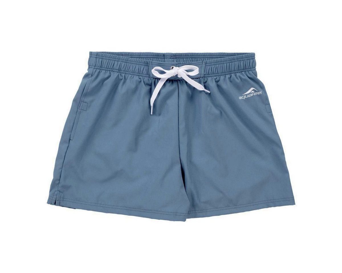 aquafeel Badeshorts Herren Bermudas stahl blau von Aquafeel