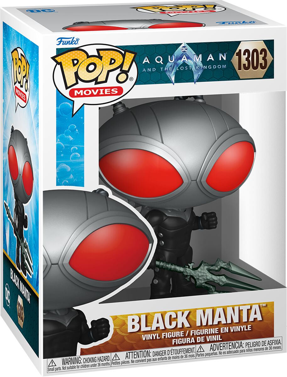 Aquaman Aquaman and the lost Kingdom - Black Manta Vinyl Figur 1303 Funko Pop! multicolor von Aquaman