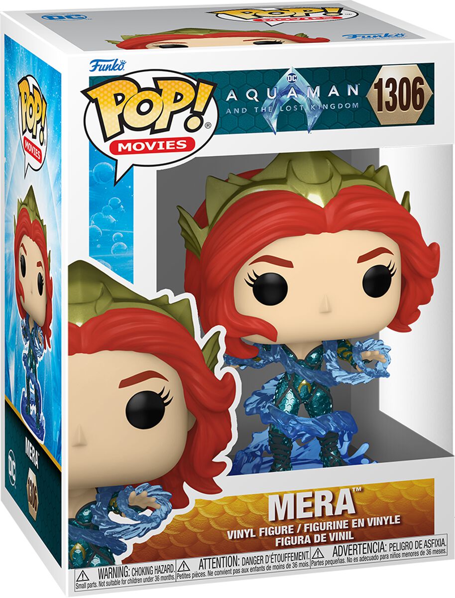 Aquaman Aquaman and the lost Kingdom - Mera Vinyl Figur 1306 Funko Pop! multicolor von Aquaman