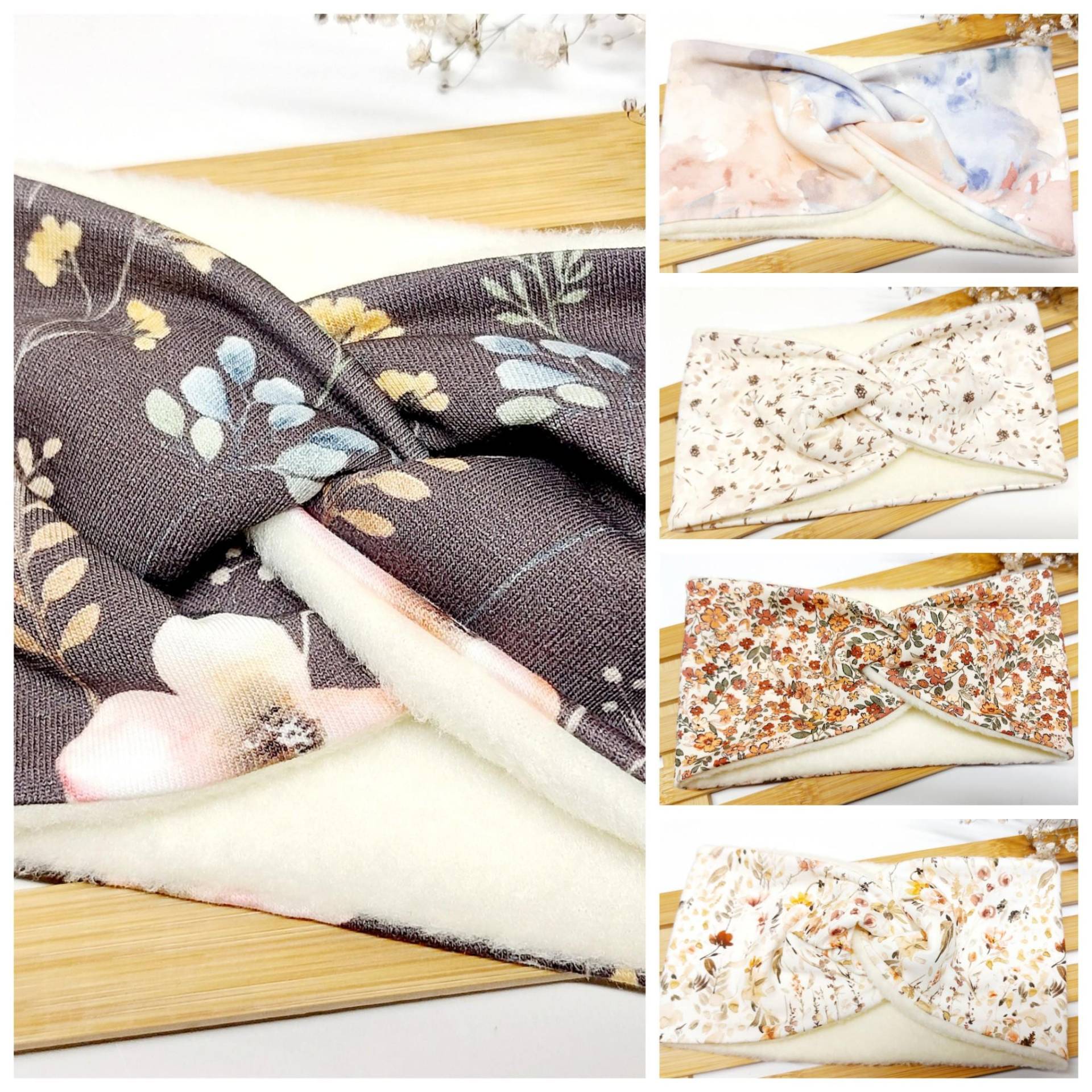 Mädchen Haarband Headband Stirnband Gefüttert Handmade von AquarelaAccessoires