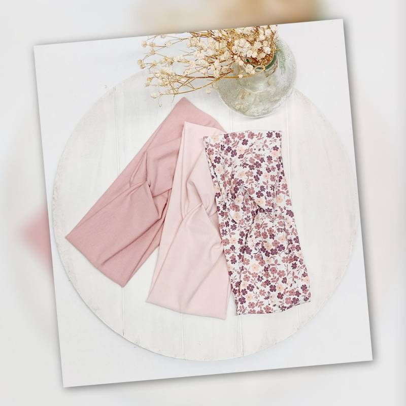 Sparset 3Er Stirnband Haarband Mädchen Handmade Geschenk von AquarelaAccessoires