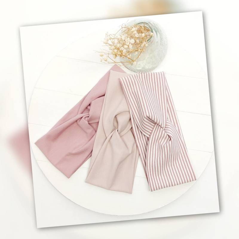 Sparset 3Er Stirnband Haarband Mädchen Handmade Geschenk von AquarelaAccessoires