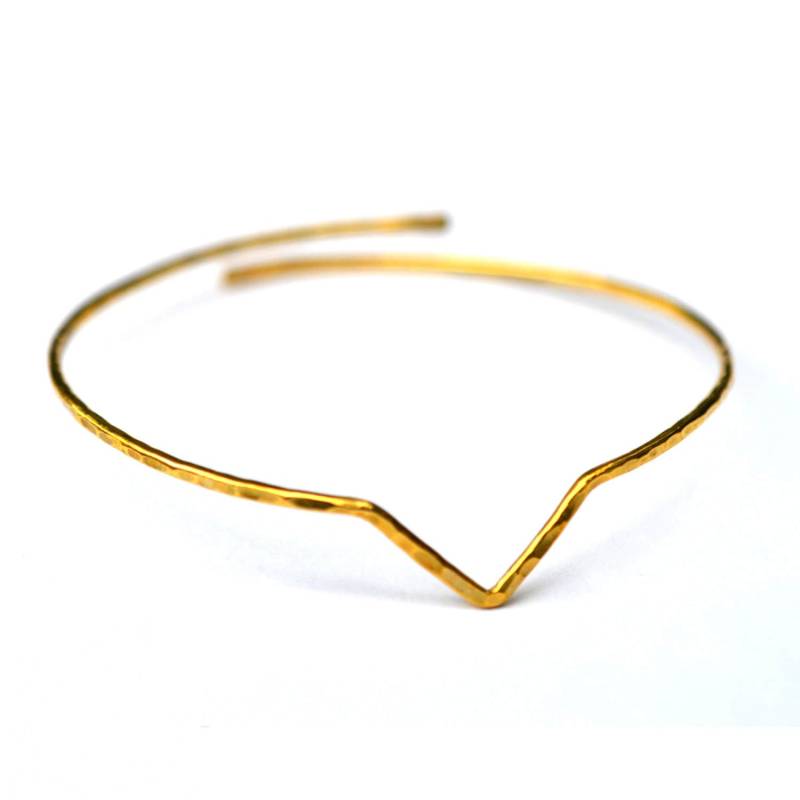 Dreieck Oberarm Armband - Pfeil Manschette Armreif von AquarianThoughts