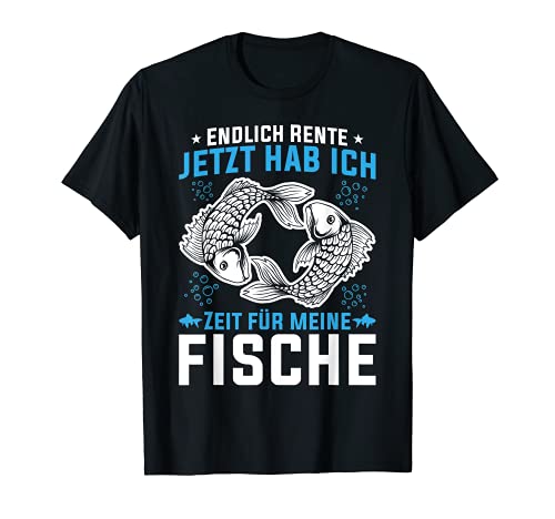 Herren Unterschätze niemals alten Mann mit Aquarium Fische Spruch T-Shirt von Aquarium Aquaristik Aquarianer Sprüche Geschenke