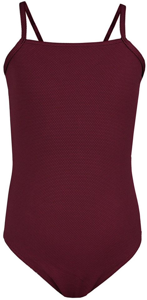 Aquarti Badeanzug Aquarti Mädchen Badeanzug mit Spaghettiträgern Streifen von Aquarti