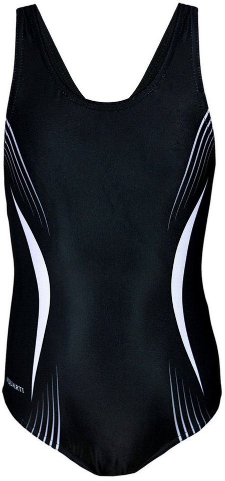 Aquarti Badeanzug Mädchen Badeanzug Chlorresistent Schwimmanzug Muscleback Wettkampf von Aquarti