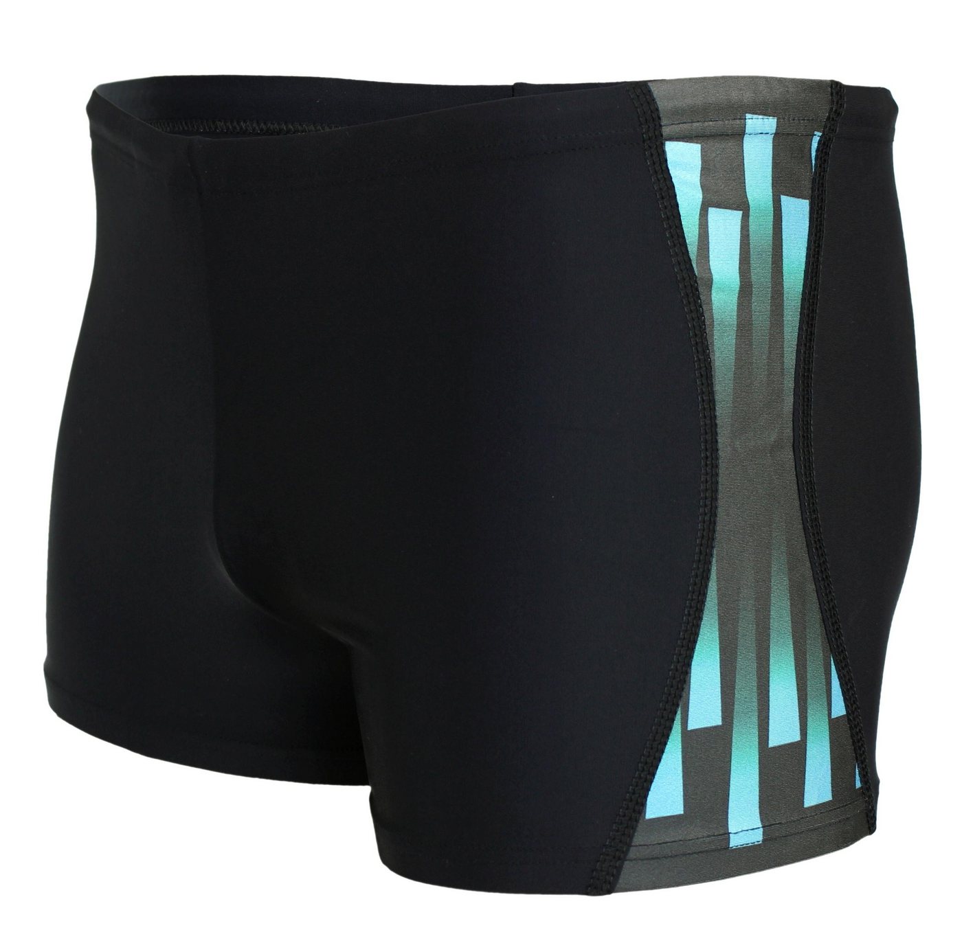 Aquarti Badehose Aquarti Herren Badehose Kurz Sportlich Streifen von Aquarti