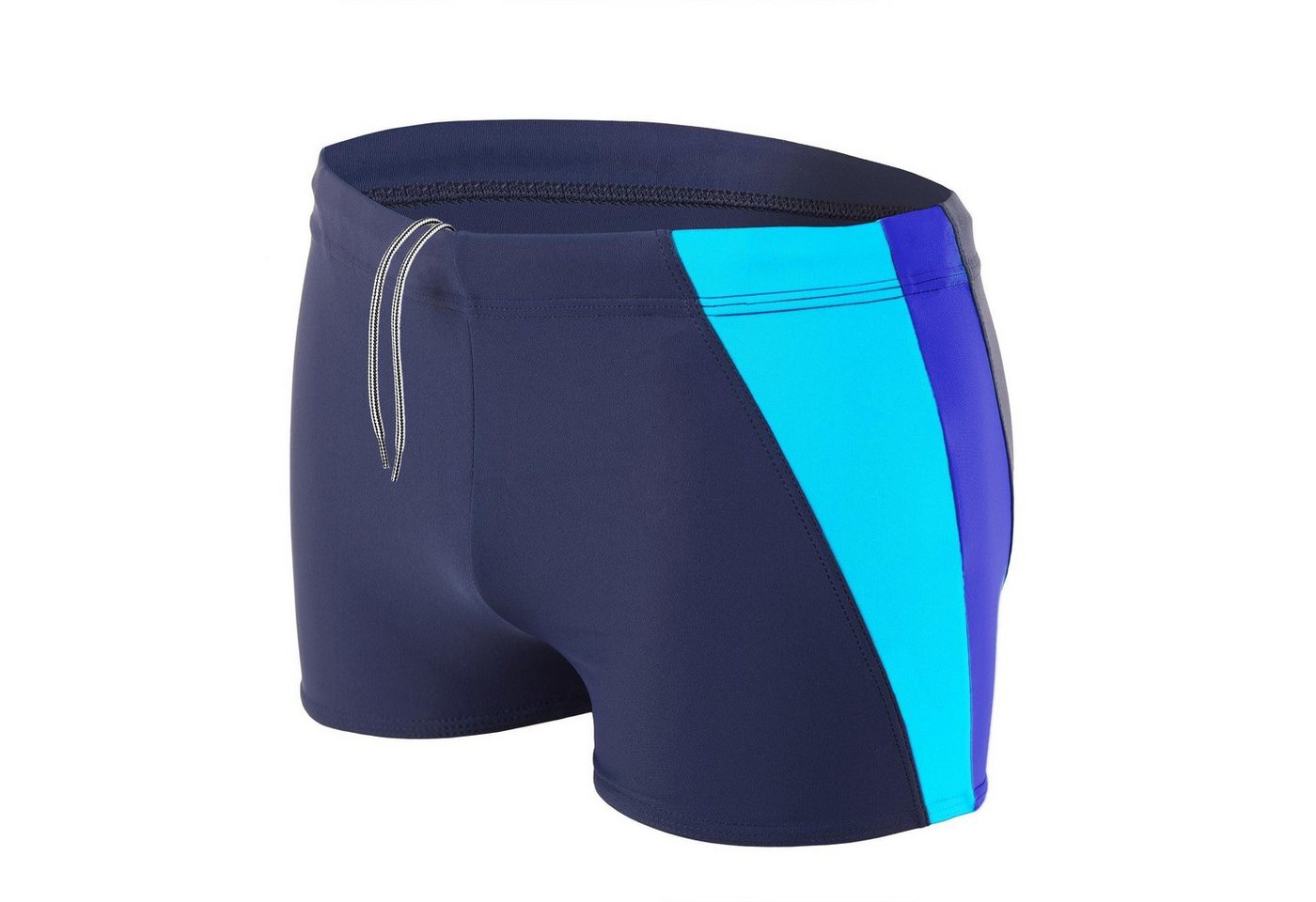 Aquarti Badehose Aquarti Herren Badehose Kurz mit Seitlichem Streifen von Aquarti