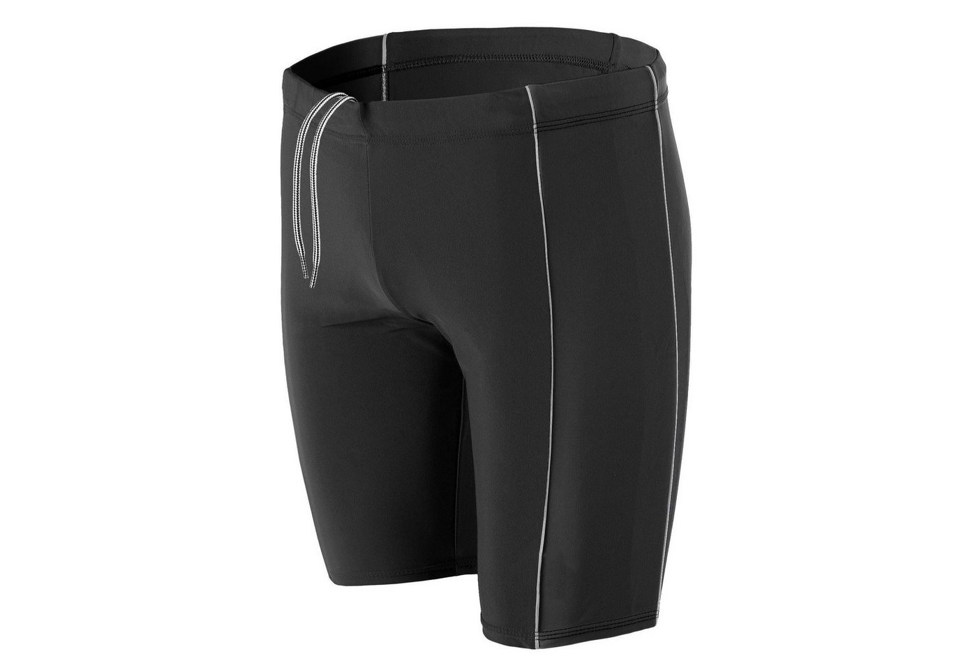 Aquarti Badehose Aquarti Herren Lange Badehose mit Kontrast-Paspel Jammer von Aquarti