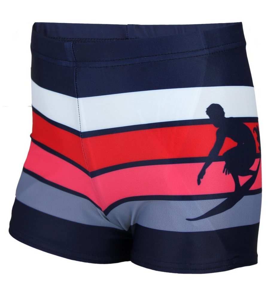 Aquarti Badehose Aquarti Jungen Badehose Gestreift mit Motiven von Aquarti