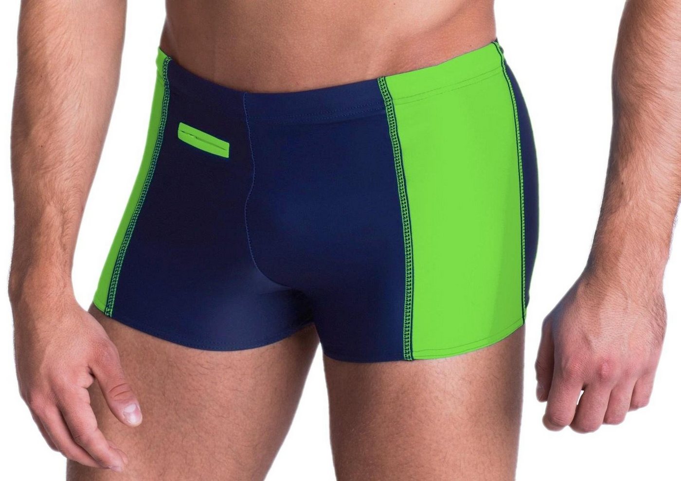 Aquarti Badepants Aquarti Herren Badehose mit Reißverschlusstasche Badeshorts von Aquarti