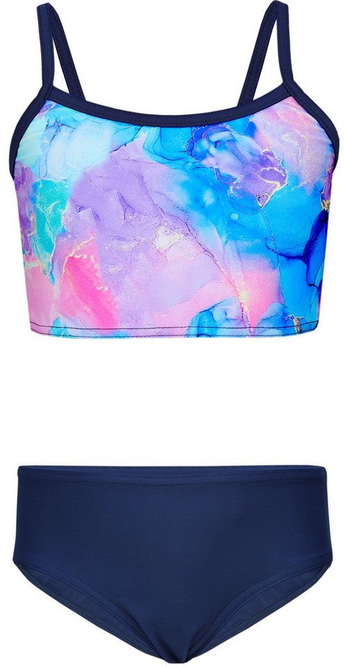 Aquarti Bustier-Bikini Aquarti Mädchen Bikini Set Bustier Bikinislip Zweiteiliger Badeanzug von Aquarti