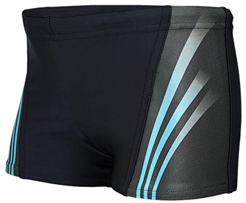 Aquarti Badehose Jungen Schwimmhose mit Kontrast-Einsätzen – Bequeme Badehosen für Jungen, Farbe: 16101 Schwarz/Blau, Größe: 164 Aquarti Badehose Jungen Schwimmhose mit Kontrast-Einsätzen – Bequeme Badehosen für Jungen, Farbe: 16101 Schwarz/Blau, Größe: 164 von Aquarti