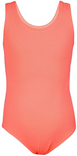 Aquarti Mädchen Badeanzug mit Ringerrücken – Sport Badeanzug Mädchen, Chlorresistent, Farbe: Jacquard Punkte Orange, Größe: 158 von Aquarti
