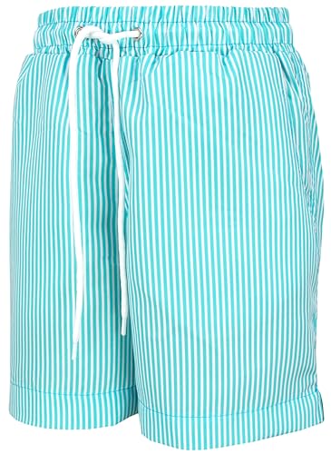 Aquarti Schwimmshorts Jungen Badehose mit Tunnelzug Bermudashorts Schnelltrocknend Sport Boardshorts Shorts Beachshorts, Farbe: Gerade Streifen Blau, Größe: 158 Aquarti Schwimmshorts Jungen Badehose mit Tunnelzug Bermudashorts Schnelltrocknend Sport Boardshorts Shorts Beachshorts, Farbe: Gerade Streifen Blau, Größe: 158 von Aquarti