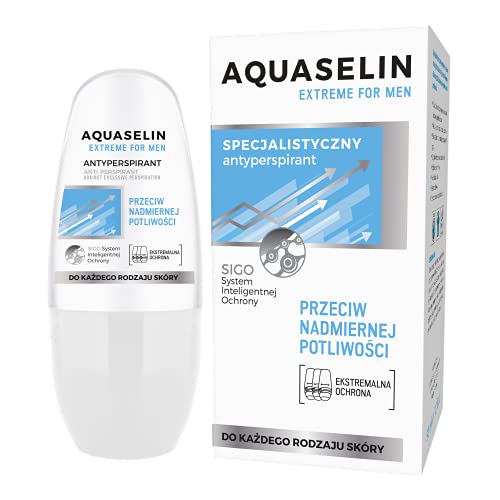 Aquaselin Extreme Men Specialistische Antiperspirant Roll-on 50 ml von Aquaselin