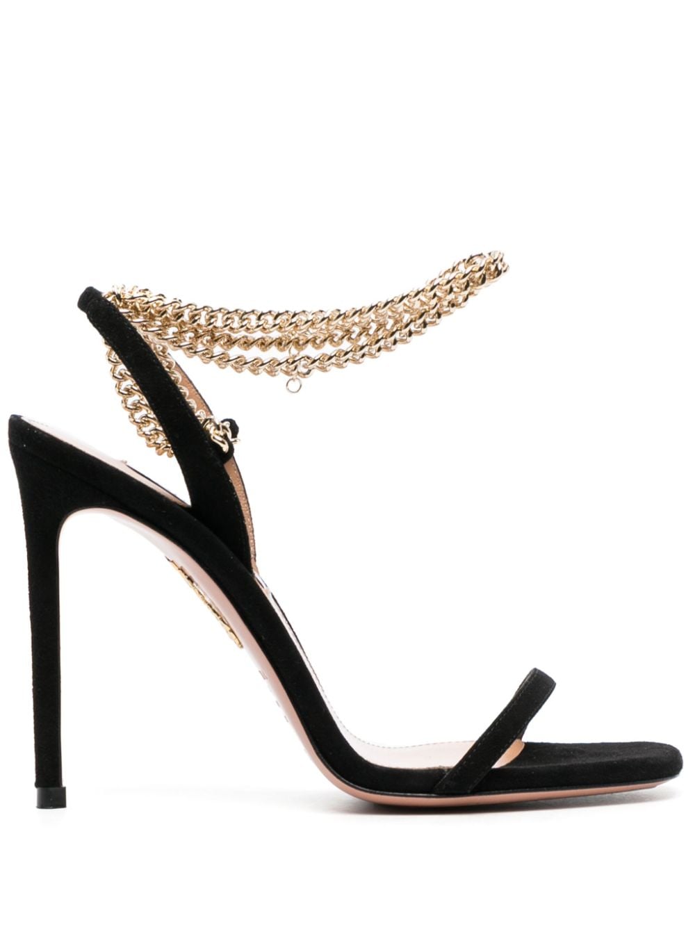 Aquazzura Pumps aus Wildleder 116mm - Schwarz von Aquazzura