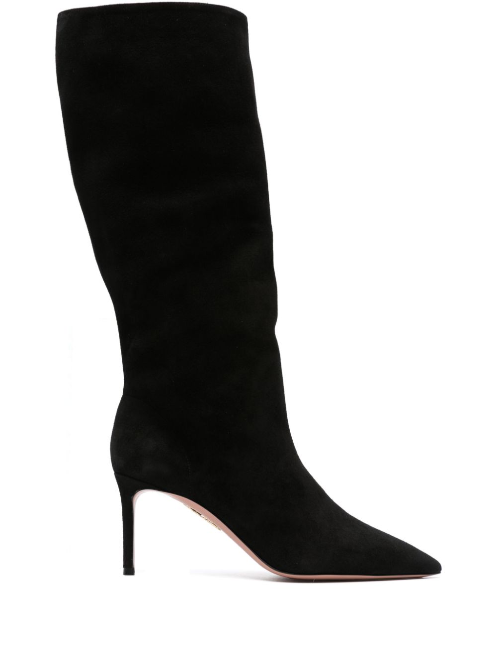 Aquazzura Stiefeletten mit spitzer Kappe 80mm - Schwarz von Aquazzura