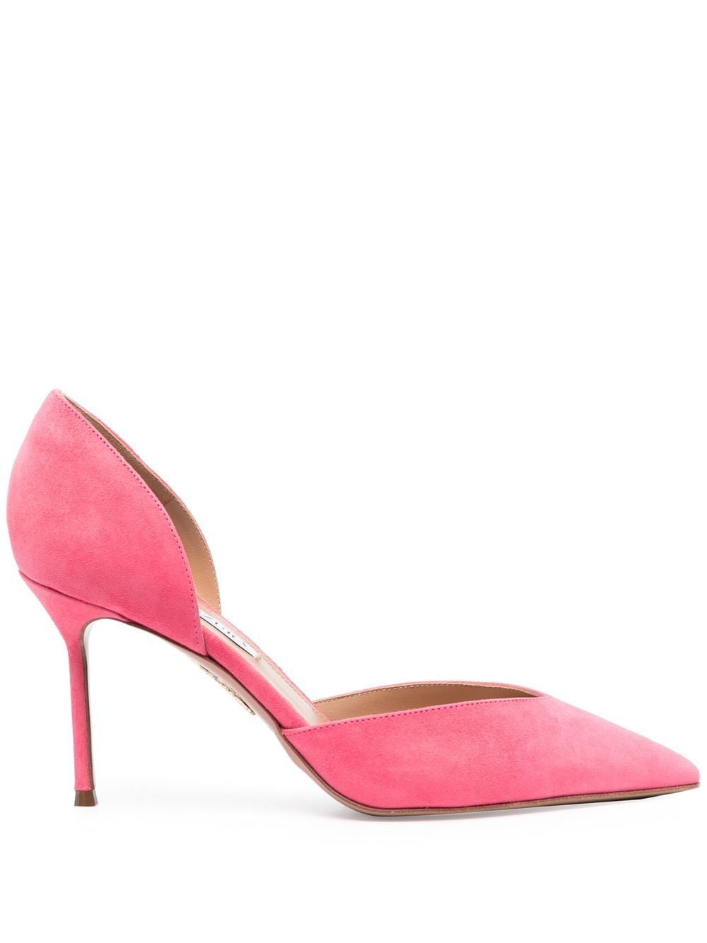 Aquazzura Spitze Pumps 90mm - Rosa von Aquazzura