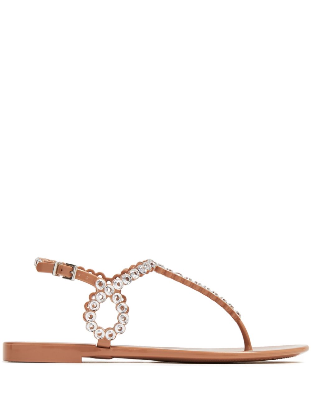 Aquazzura Almost Bare Sandalen mit Kristallverzierung - Rosa von Aquazzura