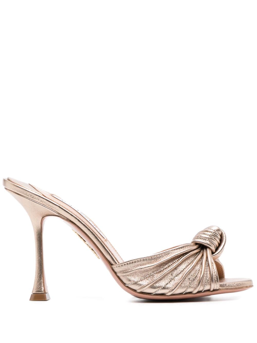 Aquazzura Atelier Mules 95mm - Gold von Aquazzura